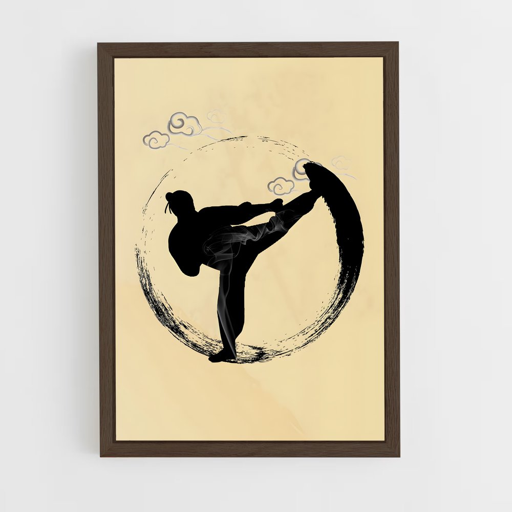Poster Kung murs – affiche Kung Fu (vue 5)